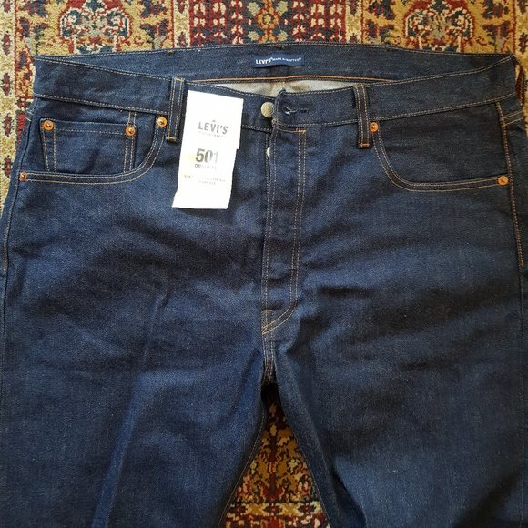 SOLD 🌈 Stylish Levi's Made and Crafted 501 Selvedge Jeans - Picture 2 of 9
